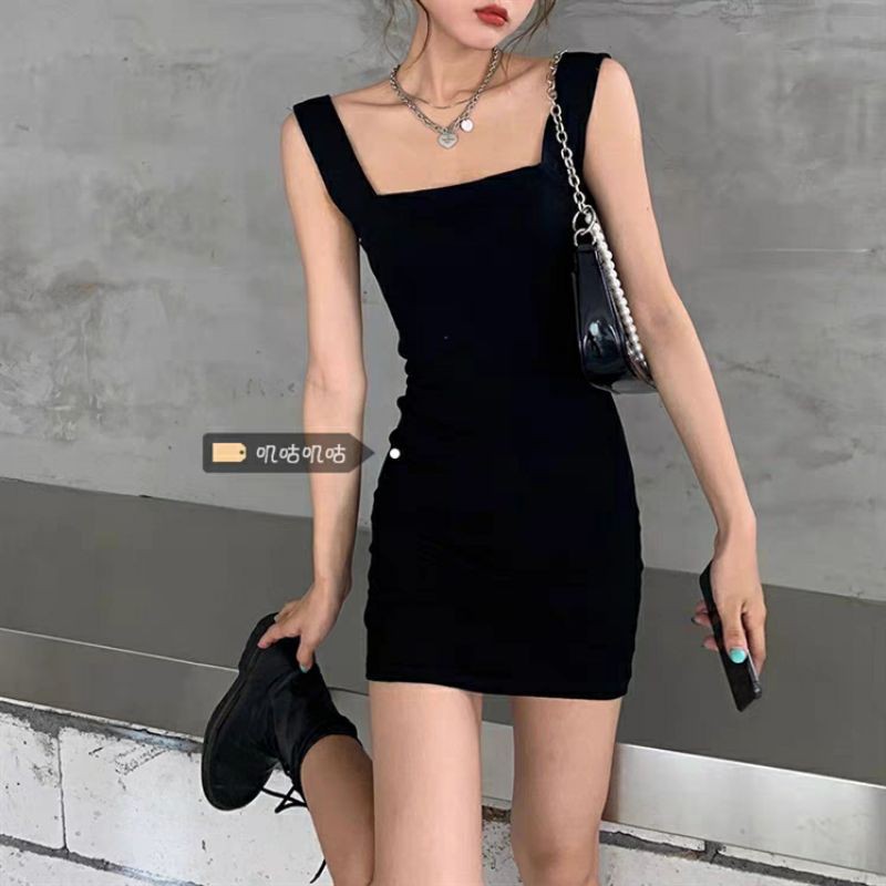 Đầm Hai Dây Mẫu Ngắn Mùa Hè 40-70kg