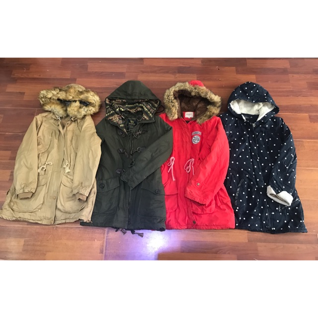 Parka lót lông