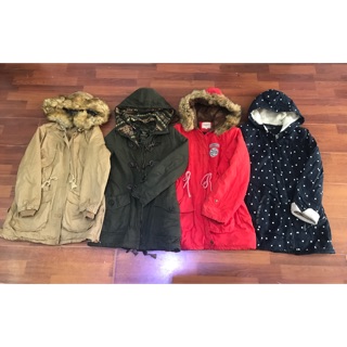 Parka lót lông