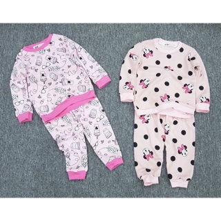 BỘ NỈ HM HOẠ TIẾT SIÊU XINH CHO BÉ