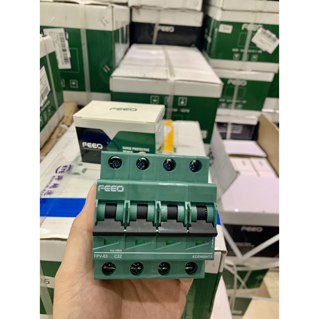 Aptomat an toàn MCB DC 2P/4P 800V-1000VDC - FEEO