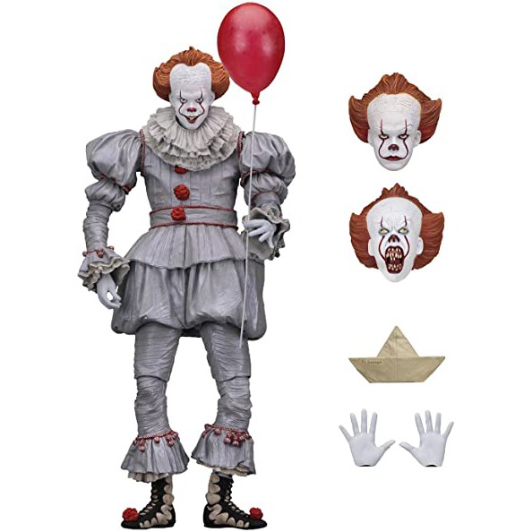 GIÁ HỦY DIỆT Mô Hình Chú Hề Ma Quái Pennywise Có Khớp Cử Động Neca