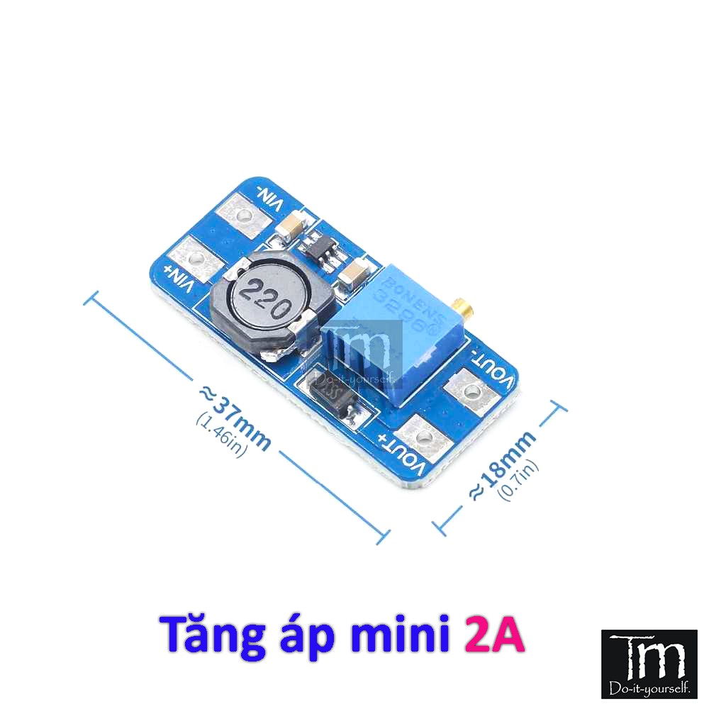 Mạch Tăng Áp Boost MT3608 2A Nhỏ Gọn