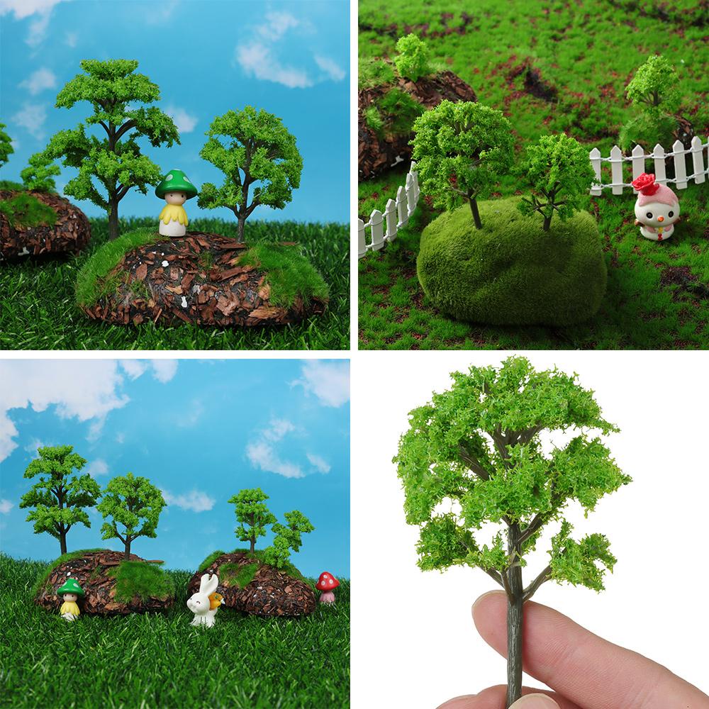 Set 10 / 20 Mô Hình Cây Banyan 4 / 7 / 5.5 / 8.5 / 12cm Trang Trí Tiểu Cảnh
