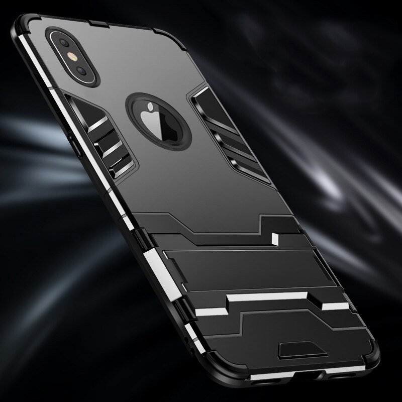 Ốp Lưng Armor Có Giá Đỡ Dùng Cho Iphone X Xr Xs Max 6 6s 7 8 Plus 5 5s Iphone 12 11 Pro Max Se 2020 Xs