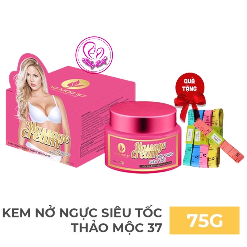 [Chính hãng] Kem nở ngực siêu tốc Thảo Mộc 37 + tặng thước dây | BigBuy360 - bigbuy360.vn