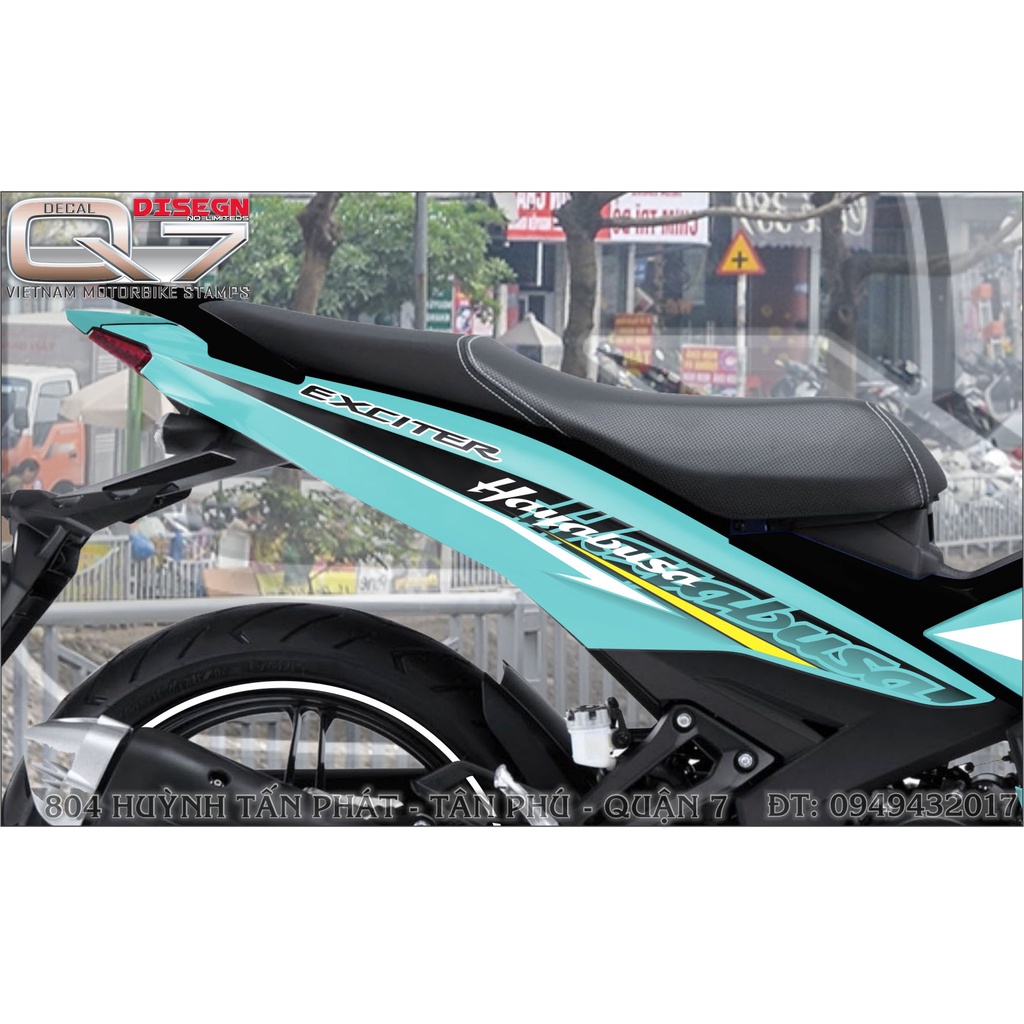 TEM RỜI EXCITER 150 HAYABUSA