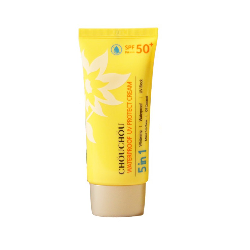 Kem Chống Nắng Chống Thấm Nước Chou Chou Waterproof UV Protect Cream SPF50+ PA+++50ml