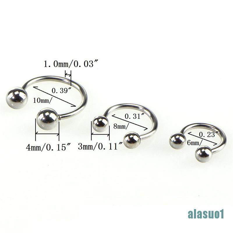 Bộ 10 Dụng Cụ Đeo Ngón Chân Bằng Thép Không Gỉ Thời Trang