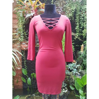 ĐẦM BODY THUN XK F21