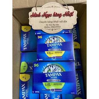 Băng Vệ Sinh Tampon Tampax Pearl 96 miếng