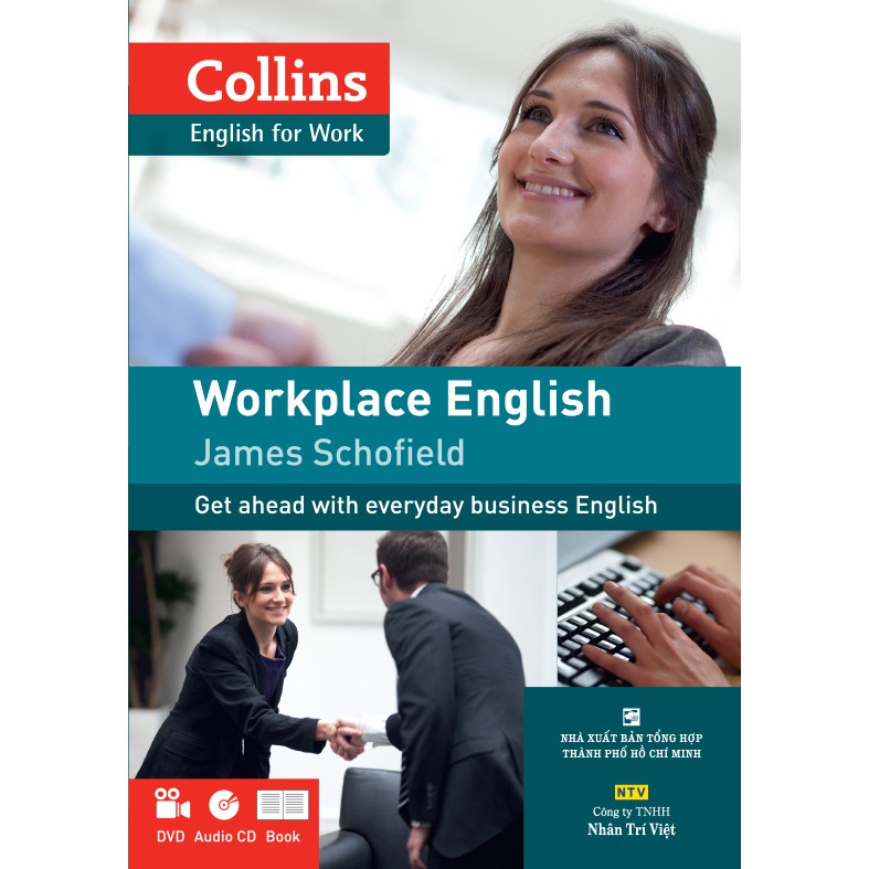 Sách - Collins Workplace English (kèm DVD)