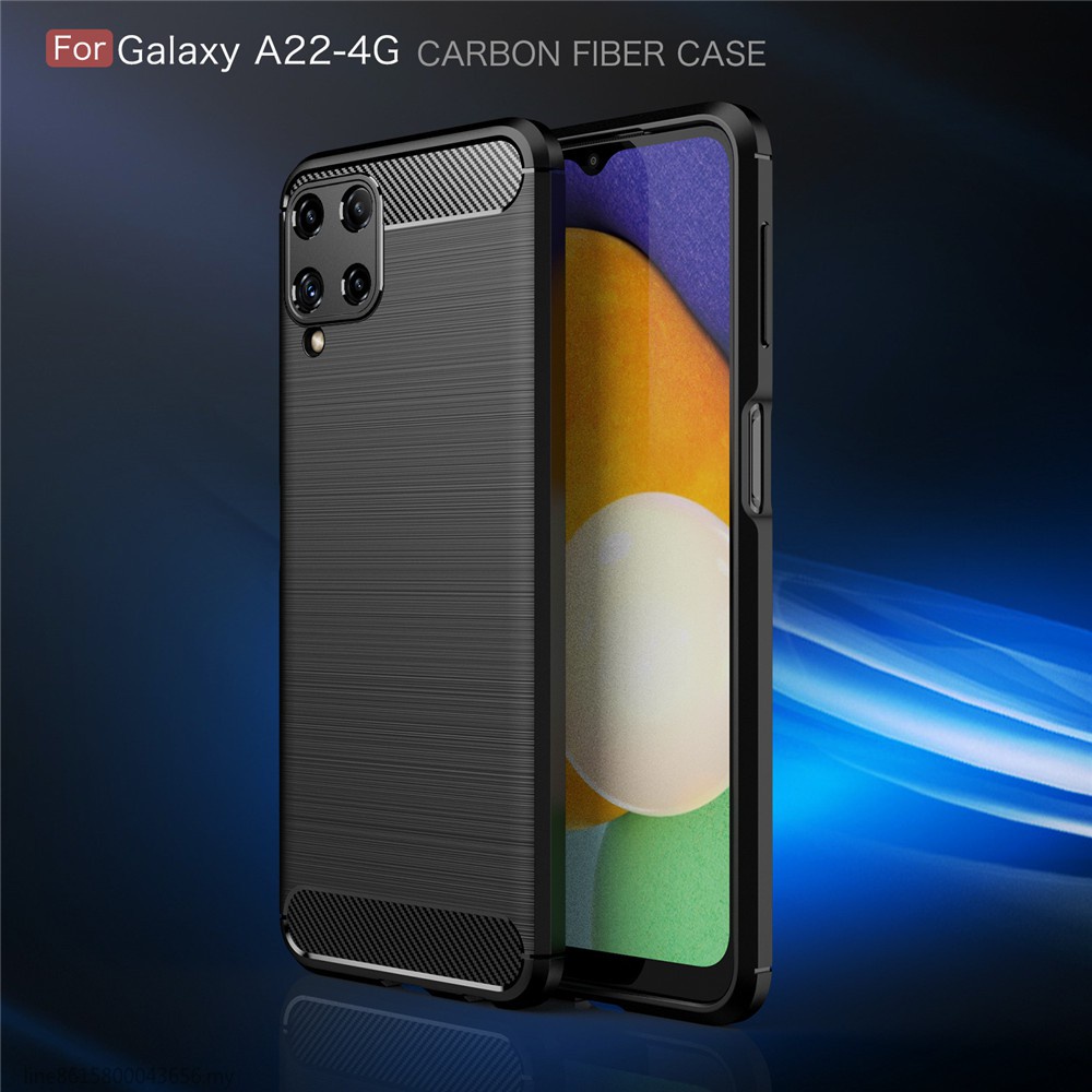 samsung galaxy a22 4g Design Soft TPU Silicone Bumper Phone Case Cover Casing