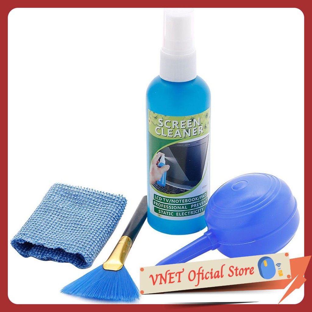 Bộ vệ sinh laptop 3 món - 4 món - 6 món trong 1 nhỏ gọn dùng cho máy tính laptop | BigBuy360 - bigbuy360.vn