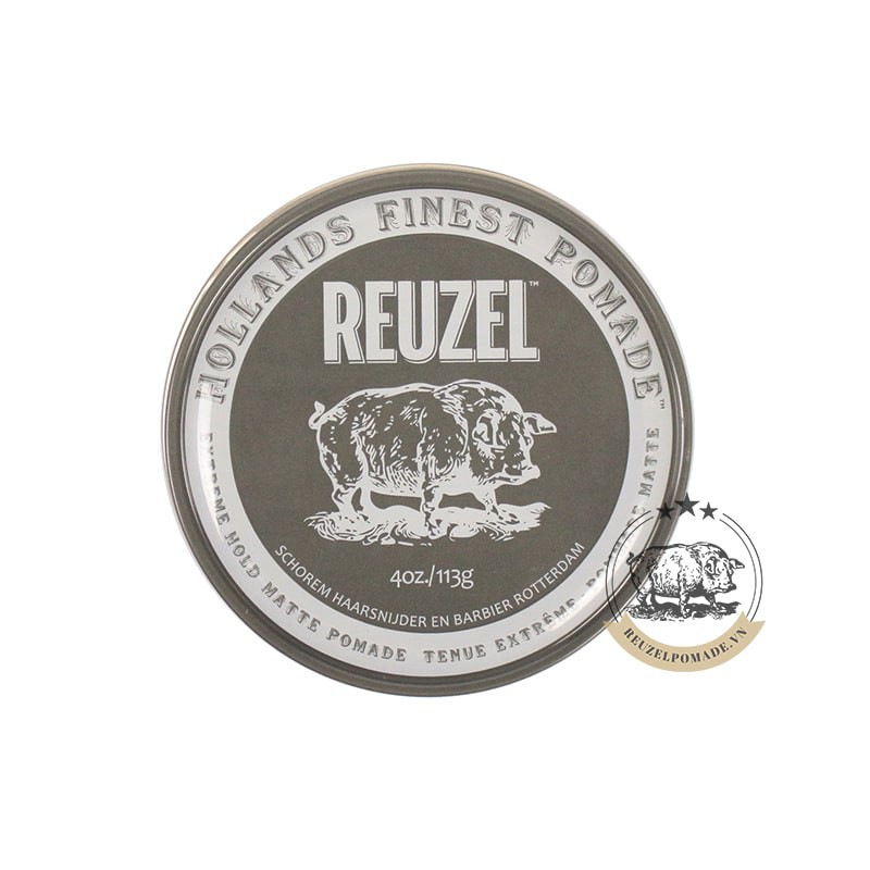 Sáp siêu cứng Extreme Hold Matte Pomade REUZEL 113gr