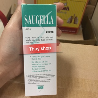 Saugella 100ml dung dịch vệ sinh phụ nữ