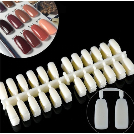 MÓNG ÚP SỔ MẪU, MÓNG CÀI SỔ BẢNG MÀU 120 MÓNG