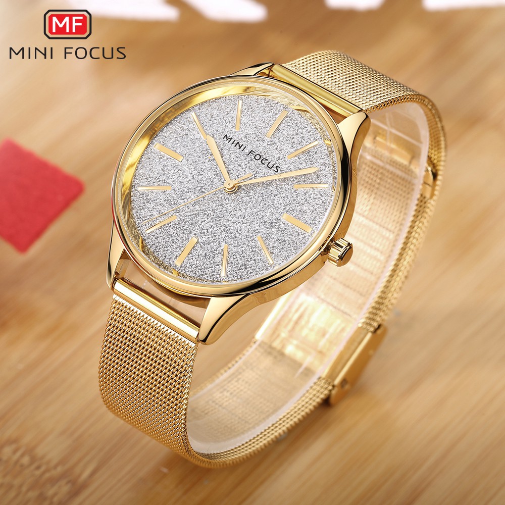 Đồng hồ nữ MINI FOCUS MF044 dây thép lụa bầu trời lấp lánh sang chảnh | BigBuy360 - bigbuy360.vn