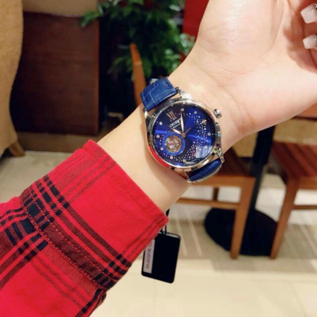 ORIENT - BLUE MOON- case 36mm- AUTOMATIC - MADE IN JAPAN - MẶT KÍNH SAPHIRE - BẢO HÀNH 2 NĂM