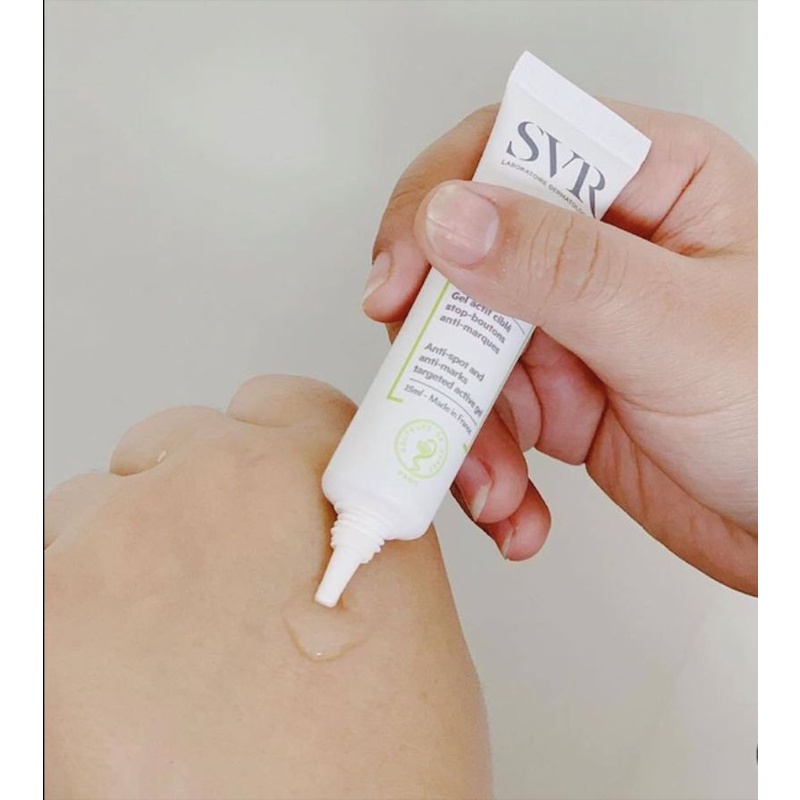 Gel Chấm Mụn SVR Làm Giảm Mụn Viêm Sưng Sebiaclear Cicapeel 15ml