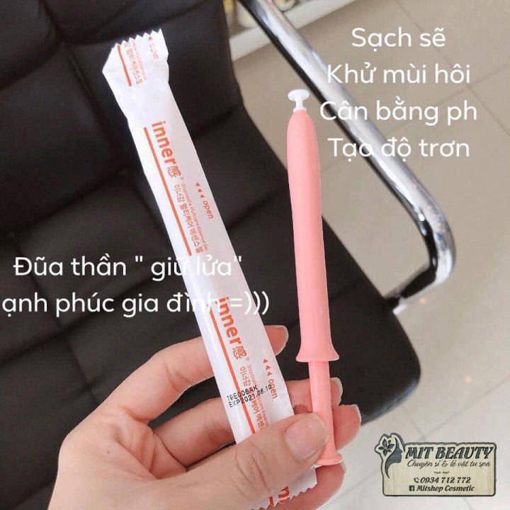 (HỘP 30 ỐNG) Dung dịch phụ khoa giữ ẩm và làm sạch Inner Garm Disposable Multicare Essence Gel