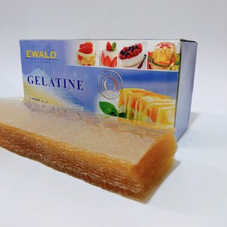 10 Lá gelatine Ewald (3.4g/lá)