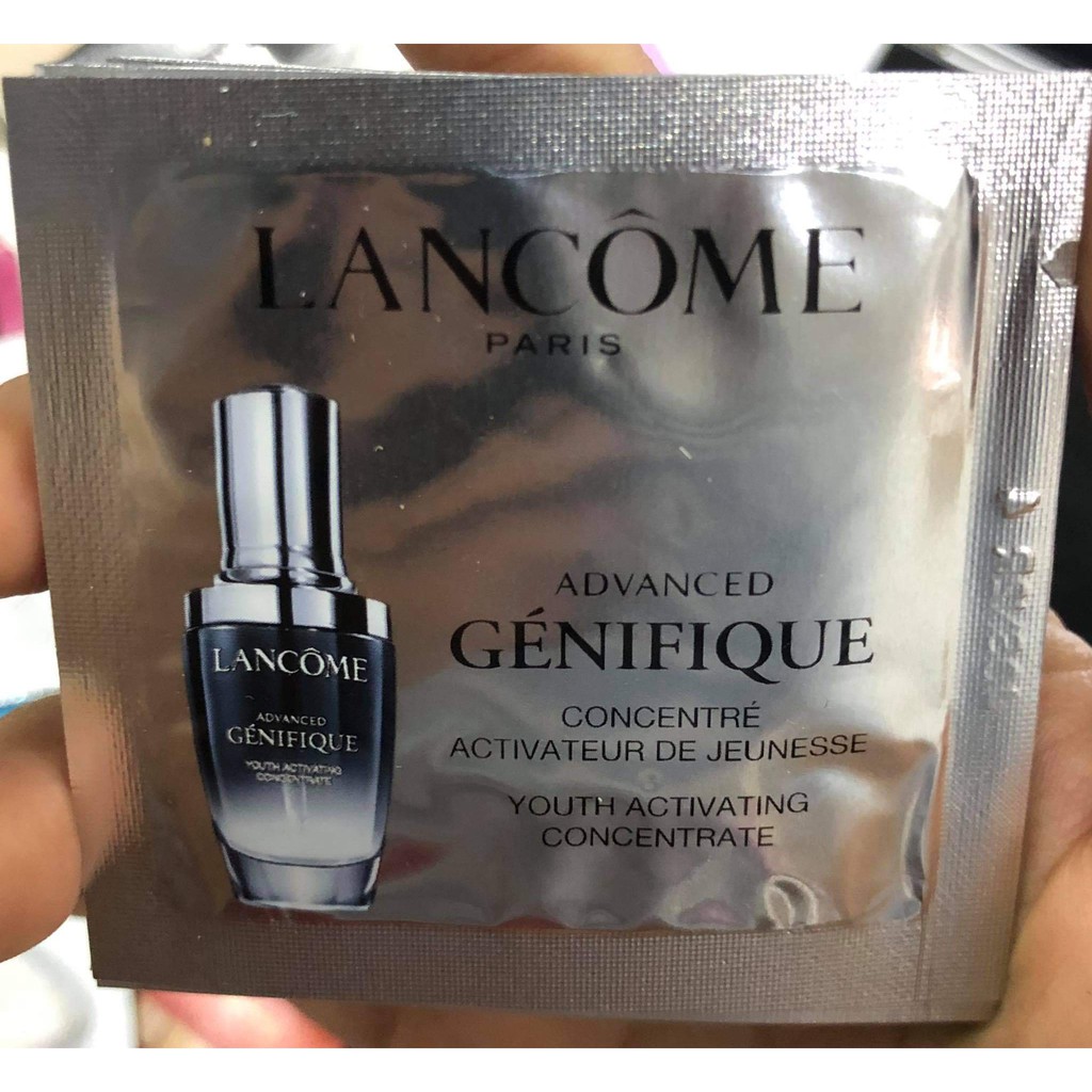 Bản Mỹ sample Tinh Chất dưỡng da Lancome Advanced Genifique 1ml