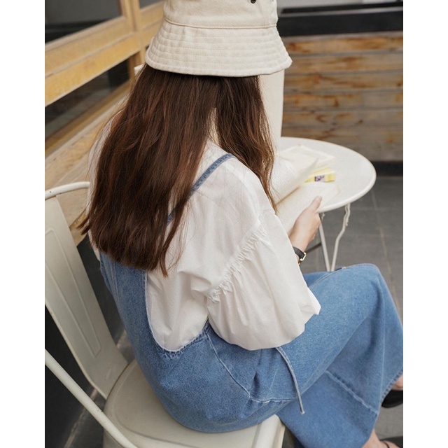Yếm jeans 2in1