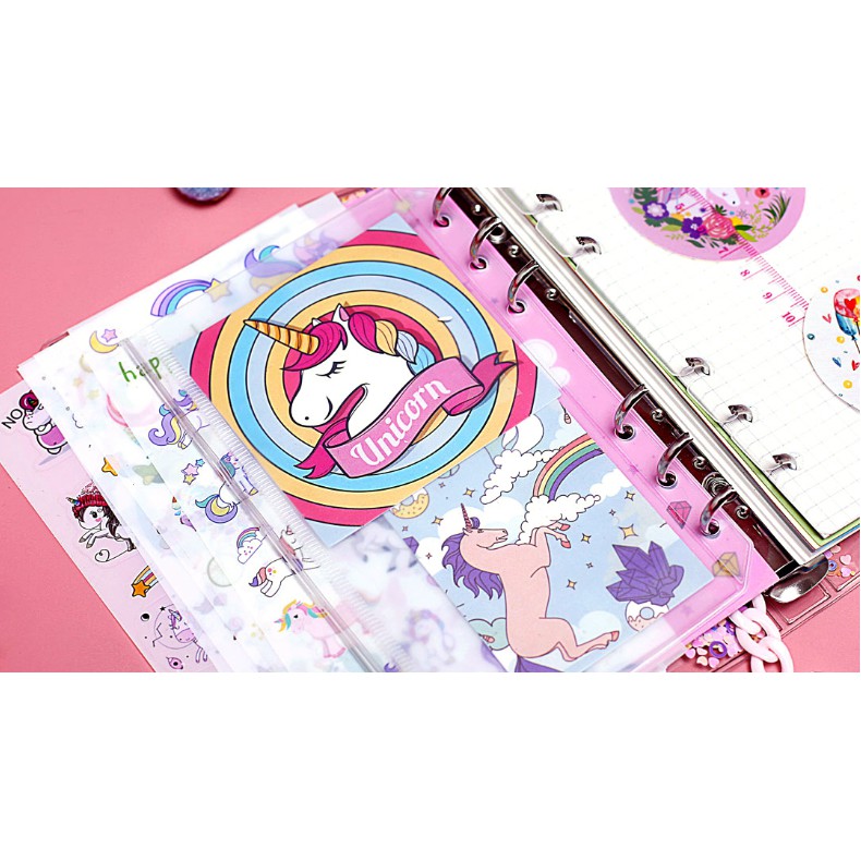 Sổ planner Itoya Unicorn full bộ, khổ A5/A6