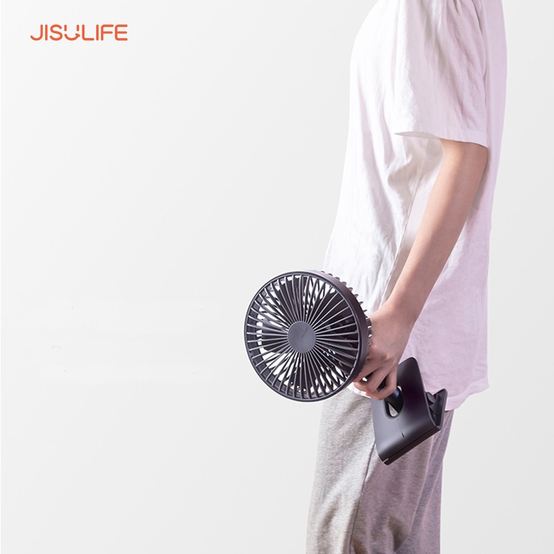 Quạt mini kẹp xe đẩy, kẹp để bàn văn phòng Jisulife F7B, xoay 360 độ hoạt động 12 tiếng_BH 12 tháng chính hãng | BigBuy360 - bigbuy360.vn