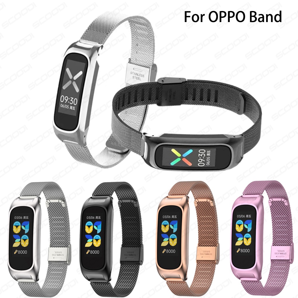 Dây Đeo Inox Cho Đồng Hồ Thông Minh OPPO