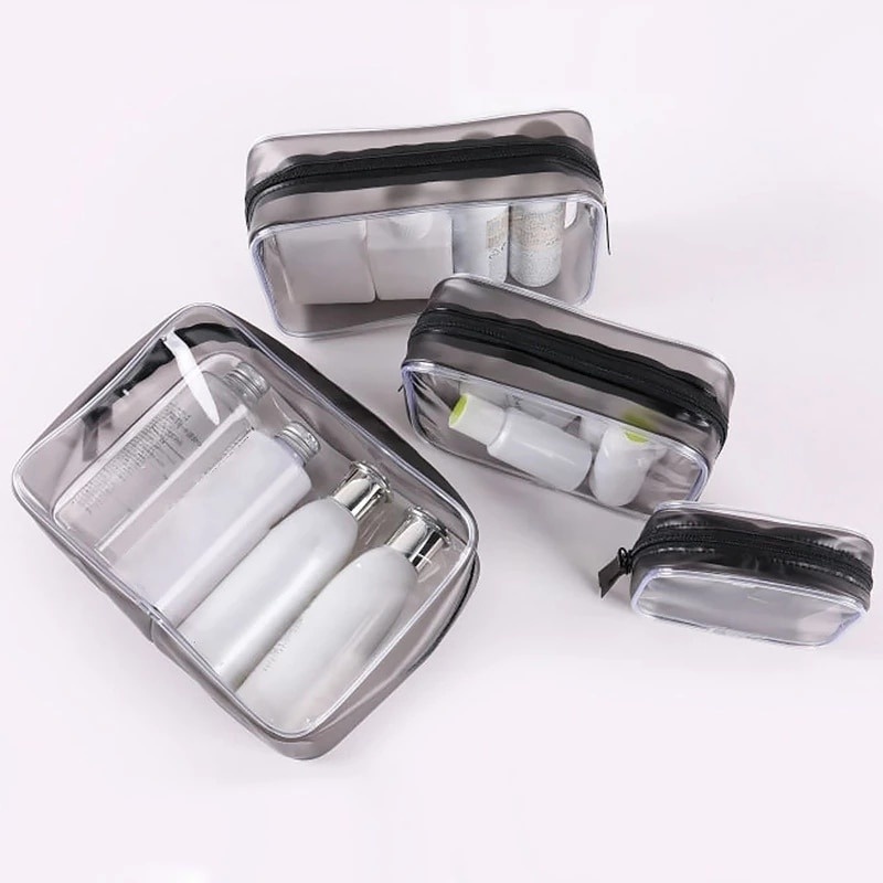 Túi đựng Mỹ Phẩm Trong Suốt Du Lịch / Túi đựng đồ Trang điểm Cho Phụ Nữ / Hộp đựng đồ Làm đẹp