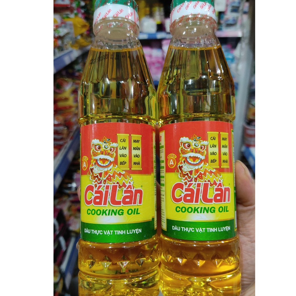 Dầu ăn Cái Lân chai 400ml