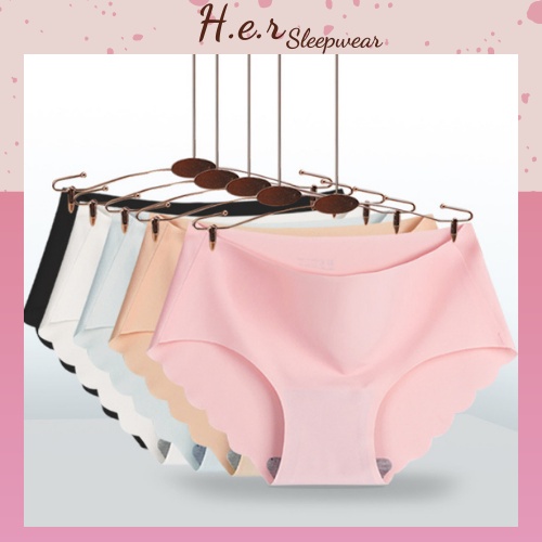 Quần Lót Nữ Đúc Su Thun Lạnh Cao Cấp Không Đường May Mềm Mại Kháng Khuẩn QS04 - Her Sleepwear | BigBuy360 - bigbuy360.vn
