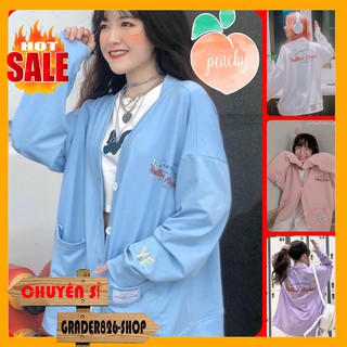 (NEW) ÁO SWEATER - ÁO KHOÁC NỈ FLICKER 4 MÀU