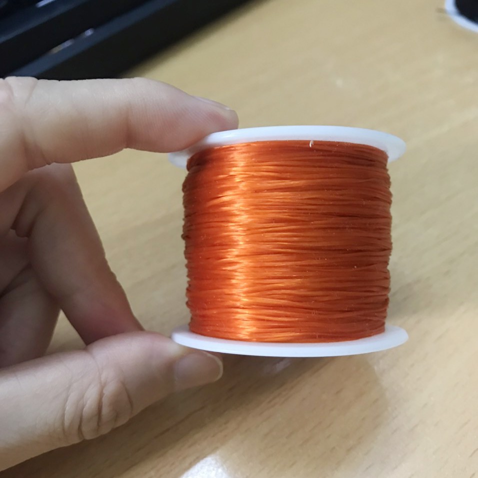 Cuộn dây xỏ chuỗi hạt sợi tơ siêu bền, cước xâu chuỗi hạt - Nhiều màu-miễn ship