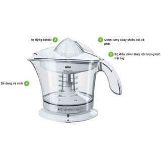 Máy Vắt Cam Braun MPZ9