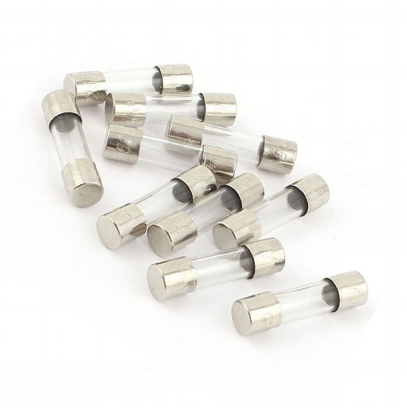 Set 10 cầu chì ống thủy tinh 250 V 250 Ma 0.25 A 5x20 mm