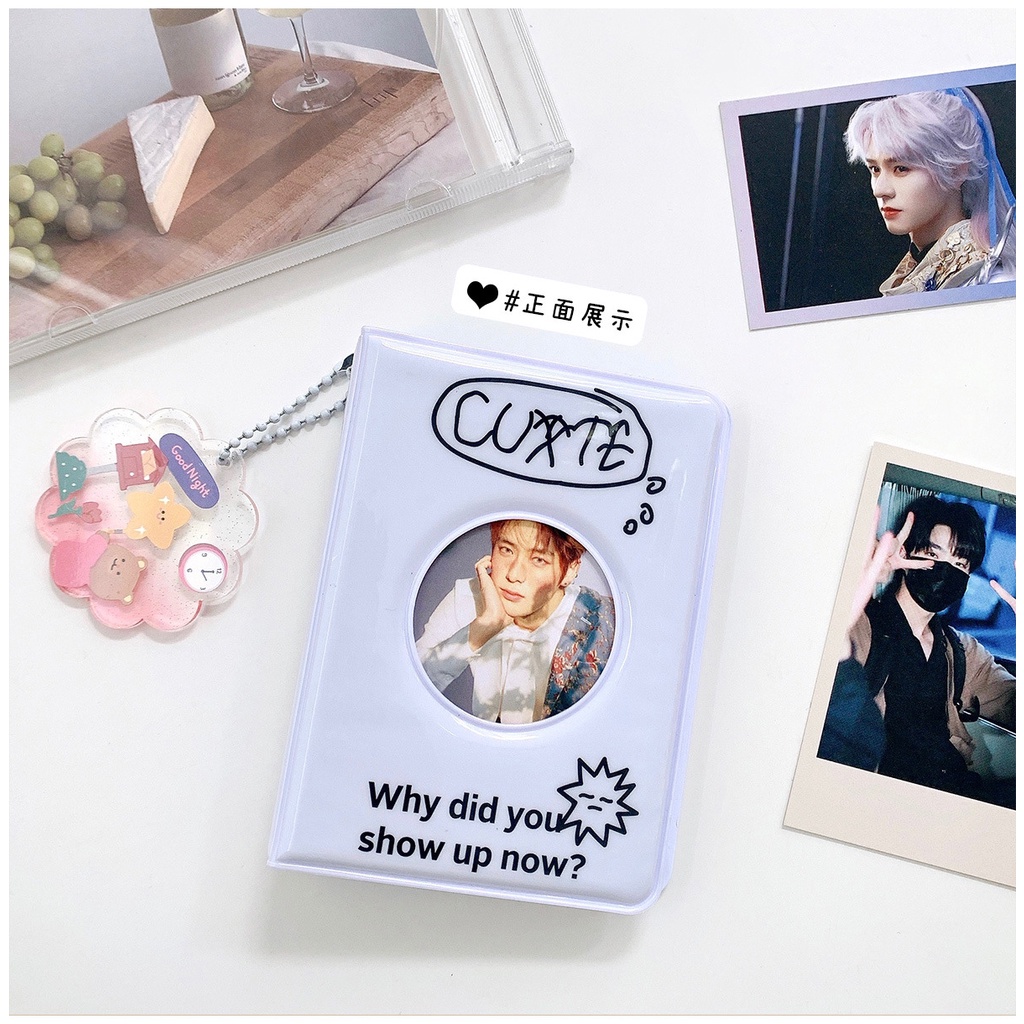 Album Ảnh Polaroid Mini 3 Inch Thiết Kế Đơn Giản Phong Cách Hàn Quốc