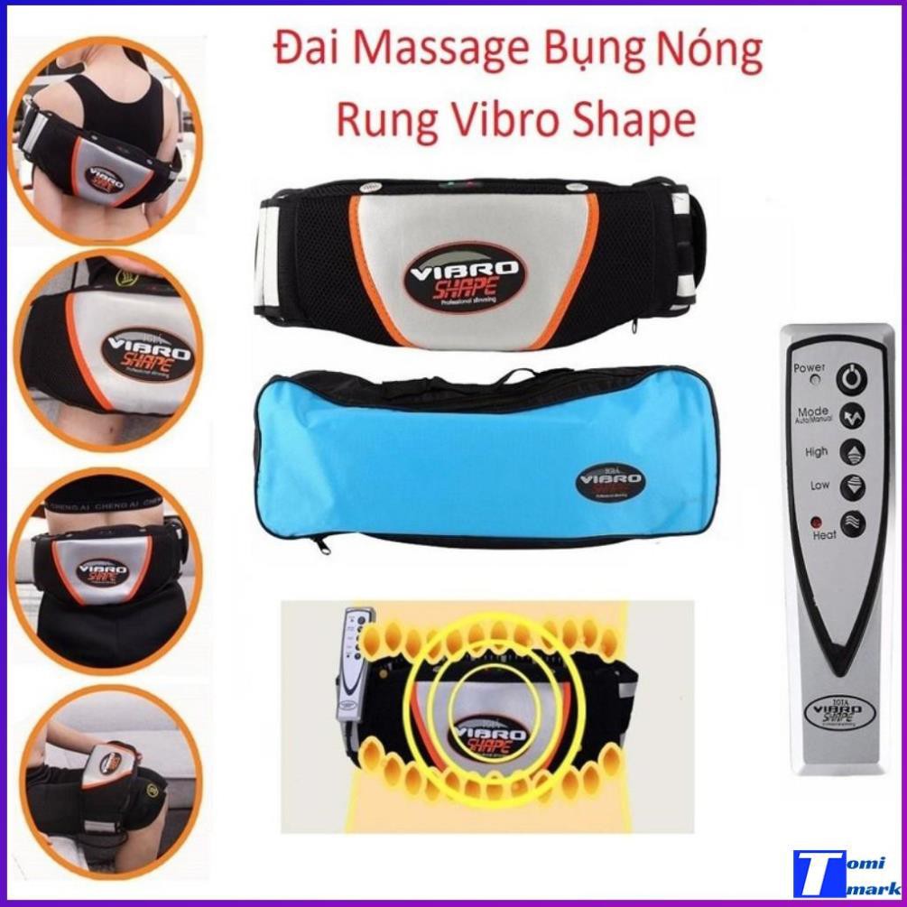 Đai massage bụng nóng lạnh Vibro Shape - Chế độ rung nóng hiệu quả nhanh chóng - Tomimark