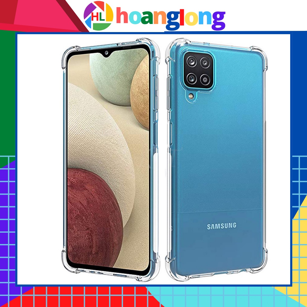 Ốp lưng Samsung mềm trong suốt chống sốc Galaxy A12 A02s A02 M62 M12 M02 M31s M31 M51 A51 A71 A21s A31 M11