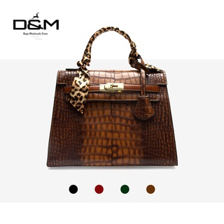 Túi Xách Da Cá Sấu Cỡ Lớn Thời Trang Sang Trọng Cho Nữ