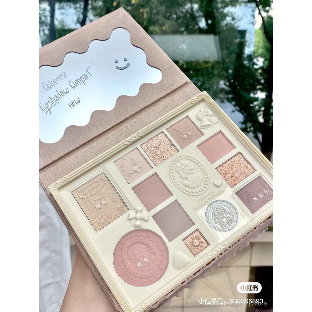 [COLORROSE] Bảng phấn trang điểm mắt màu sáng lấp lánh | BigBuy360 - bigbuy360.vn