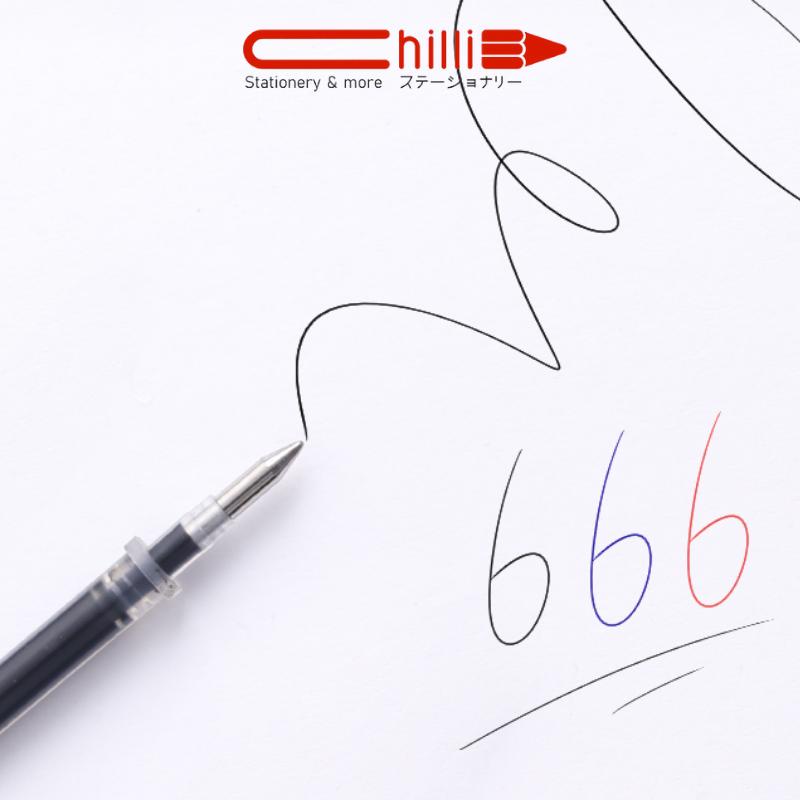 Hộp Ngòi Thay Thế Bút Gel Beifa Ngòi 0.5mm - 0.38mm 3 Màu Tiện Lợi