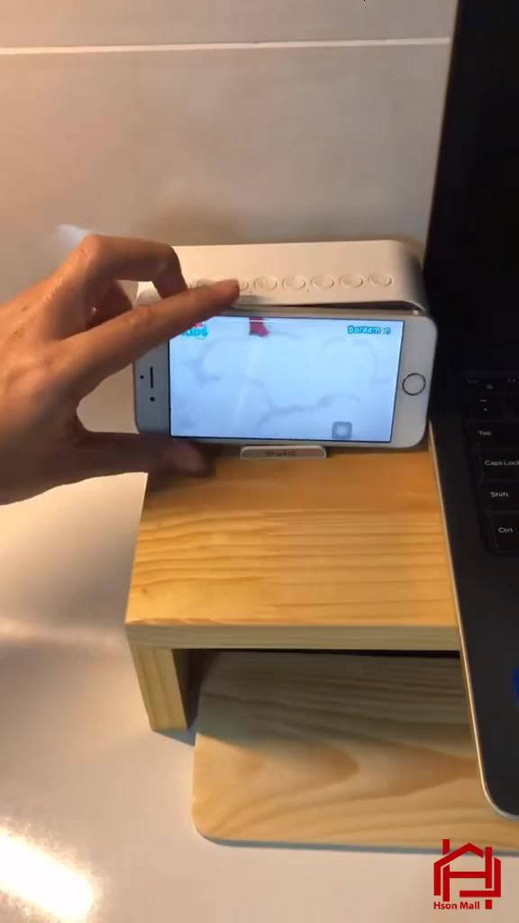 Loa bluetooth đồng hồ HSON cao cấp, loa blutut đa năng kiêm báo thức, nghe đài FM, màn hình tráng gương hiển thị đèn led | BigBuy360 - bigbuy360.vn