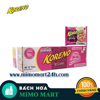 Mì Hàn Quốc Koreno 6 vị - Thùng 24 gói