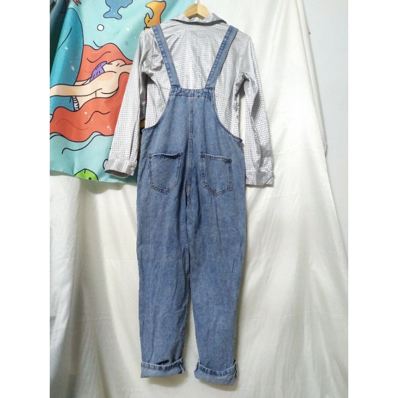 Quần yếm jean eo 88 si dành cho bạn cao 1m6 | BigBuy360 - bigbuy360.vn