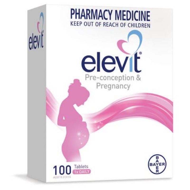 Elevit bà bầu 100v / Elevit sau sinh Breastfeeding 60v cho các mẹ bầu và sau sinh