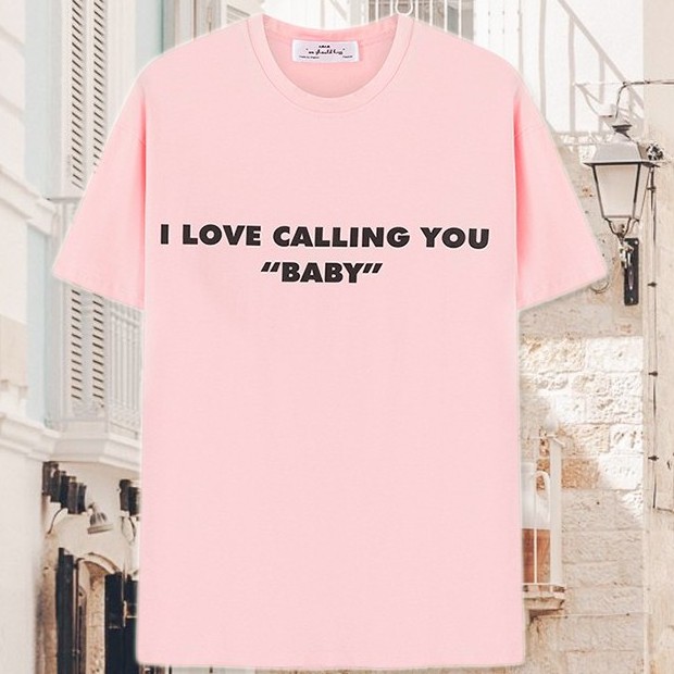 [Mã WABRTN33 giảm 10%]Áo phông hồng tingoan CALLING BABY TSHIRT/PK