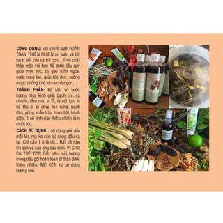 Dầu Gội Thảo Mộc Cô Đặc Mẹ Ken